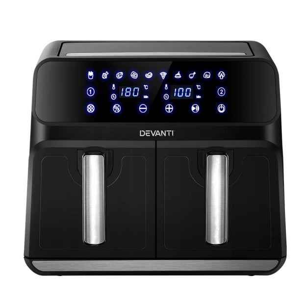 8L Air Fryer LCD Fryers Oven Airfryer Cooker Oil Free Kitchen Image 3