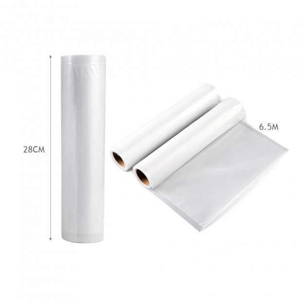4x Vacuum Food Sealer Bag Storage Rolls Heat Grade Image 5