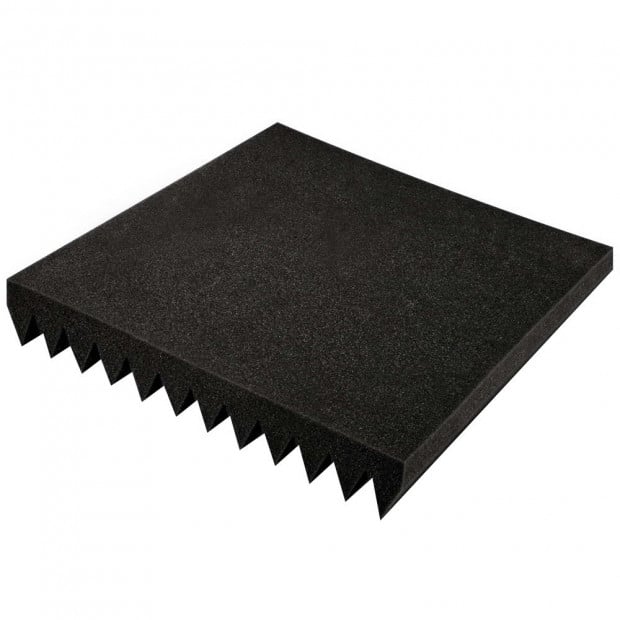 Set of 60 12 Tooth Acoustic Foam - Black Image 4