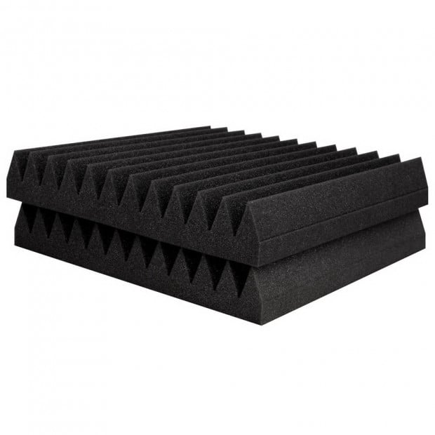 Set of 60 12 Tooth Acoustic Foam - Black Image 5