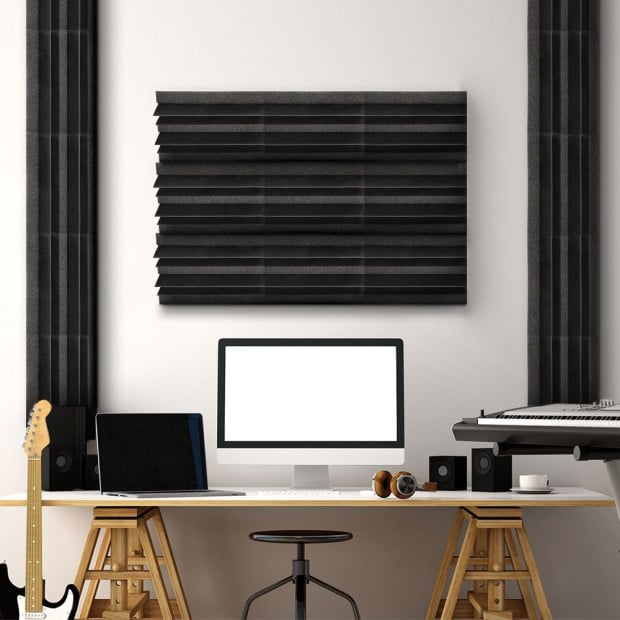 40pcs Studio Acoustic Foam Corner Bass Trap Sound Absorption Image 8