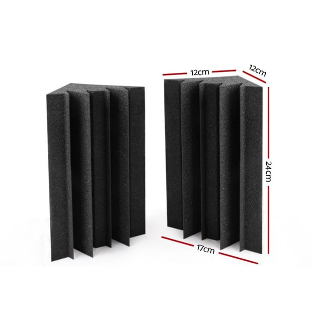 Alpha Acoustic Foam 60pcs Corner Bass Trap Sound Absorption Image 2
