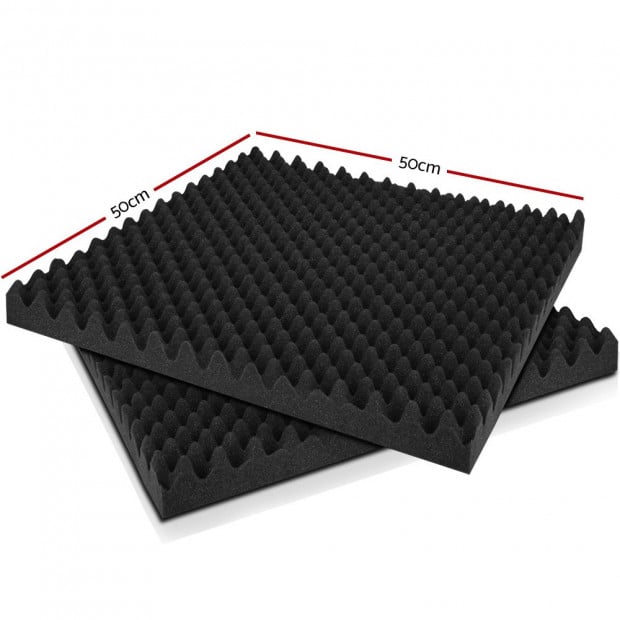 Set of 60 Acoustic Foam - Eggshell Image 2