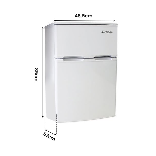 Airflo 90L Mini Double Door Fridge Image 4