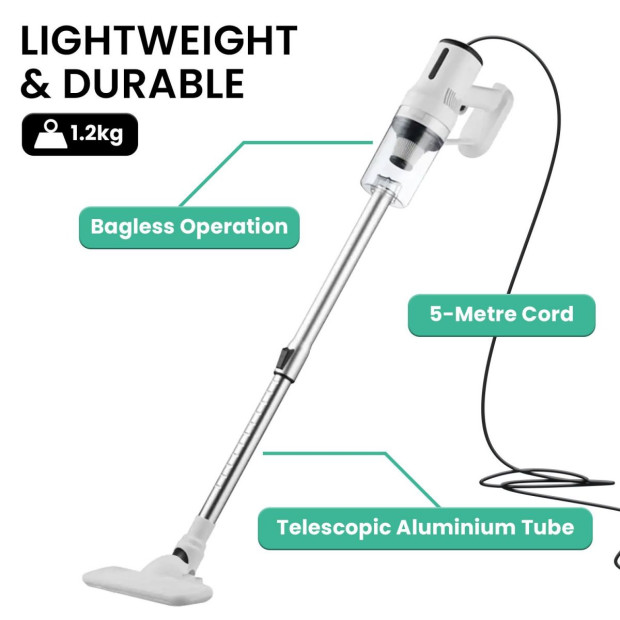 Airflo Handheld Continuous Stick Vacuum Cleaner Set Image 7