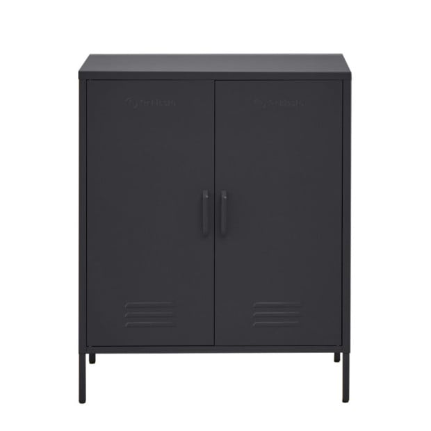 Buffet Sideboard Locker Metal Storage Cabinet - Sweetheart Charcoal