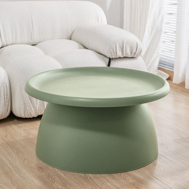 Coffee Table Mushroom Nordic Round Large Side Table 70CM Green Image 7