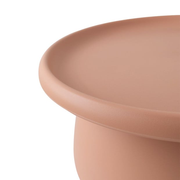 Coffee Table Mushroom Nordic Round Large Side Table 70CM Pink Image 4
