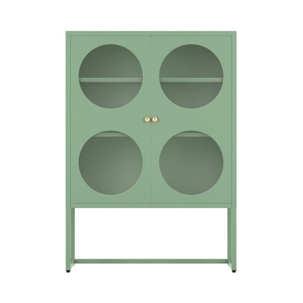 In Buffet Sideboard Metal Cabinet - Ella Green Image 3