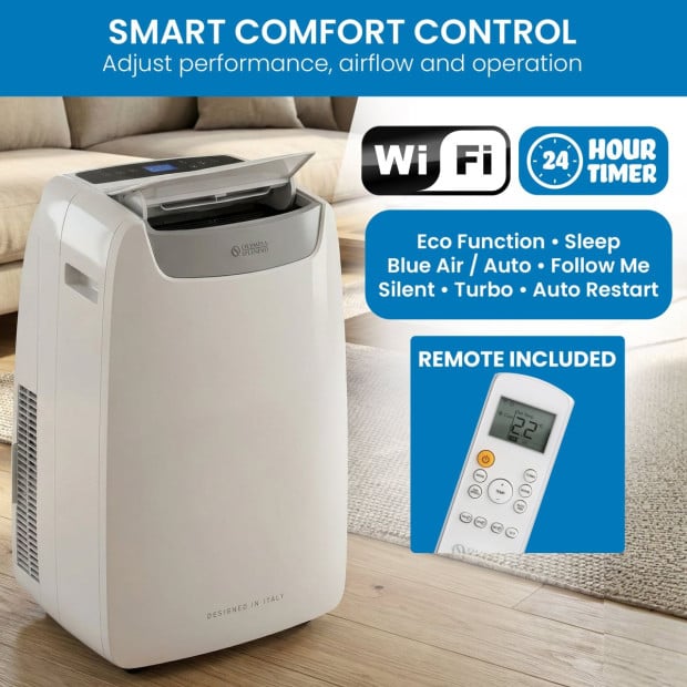 Olimpia Splendid 3.5kW Portable Air Conditioner with Wifi & Remote AIRPRO14HP Image 8