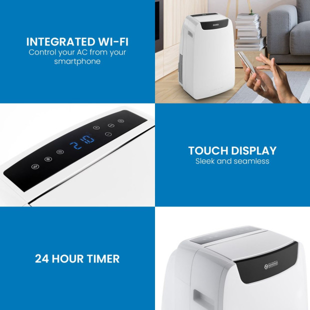 Olimpia Splendid 3.5kW 14P WiFi Portable AC Dehumidifier Refurbished Image 4