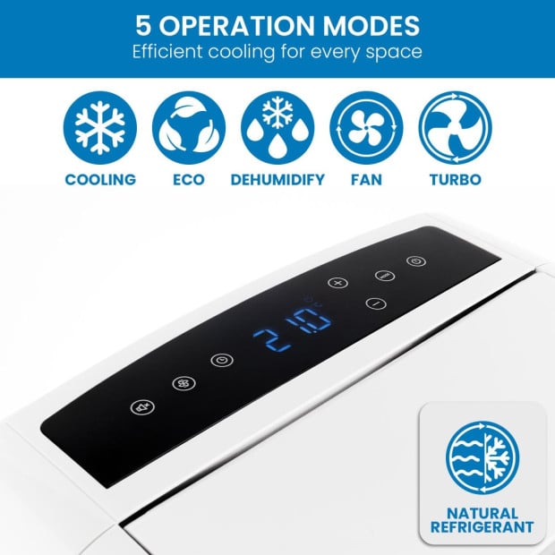 Olimpia Splendid 3.5kW 14P WiFi Portable AC Dehumidifier Refurbished Image 8