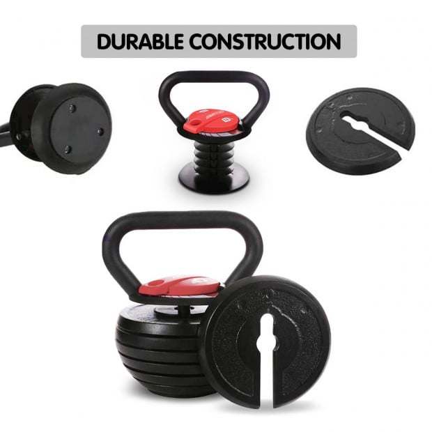 18kg/40lb Powertrain Adjustable Kettlebell Image 4