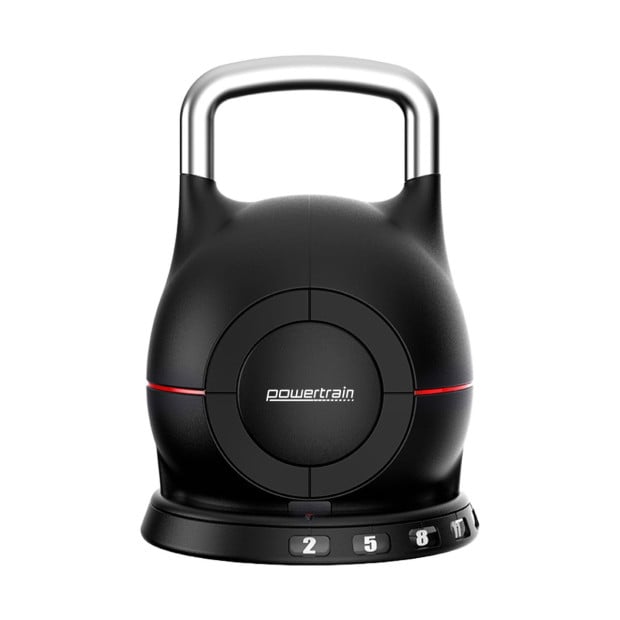 Powertrain 20kg Adjustable Kettlebell One Hand Adjustment Weight Set Image 2