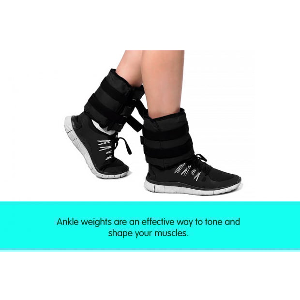 2 x 2kg Powertrain Ankle/Wrist Weights Image 2