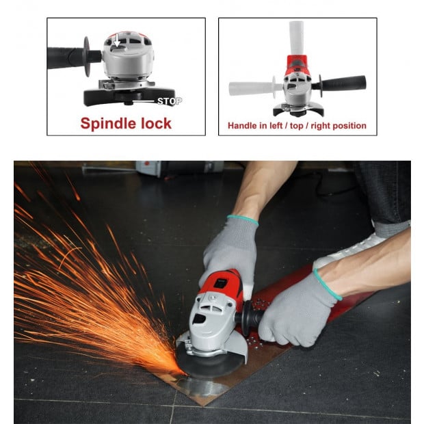 MATRIX 20V X-ONE Cordless Angle Grinder Skin Skin Only Image 2