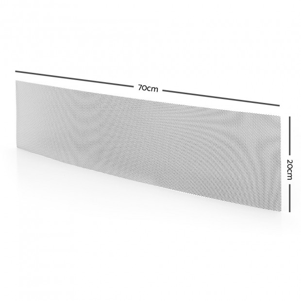 20 Piece Aluminium Gutter Guard - Silver Image 1