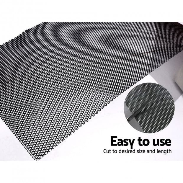60 Gutter Guard Guards Aluminium Leaf Mesh 100x20cm Brush Garden 60M Image 5