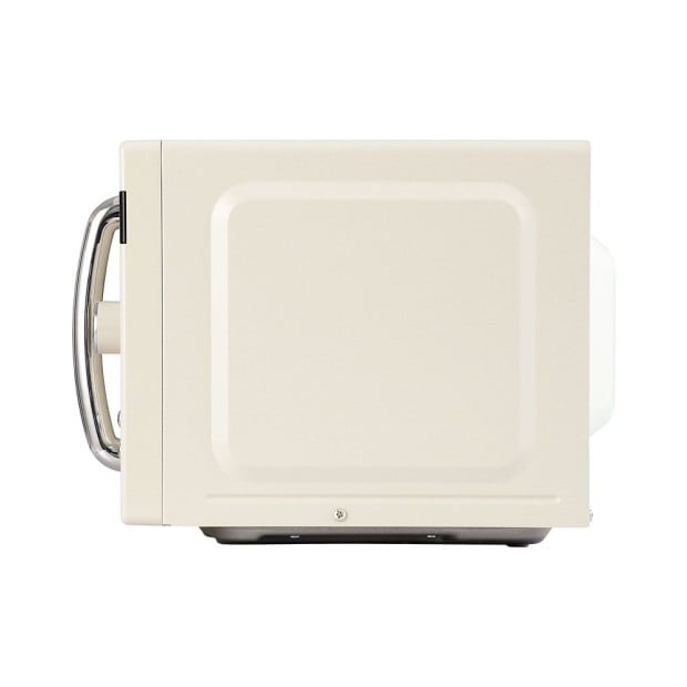 20L Microwave Oven 800W Countertop Kitchen 8 Cooking Settings Cream Image 4