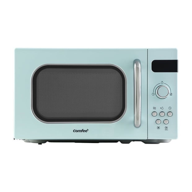 20L Microwave Oven 800W Countertop Kitchen 8 Cooking Settings Green Image 3