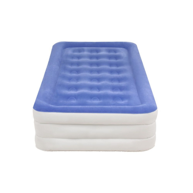 Air Mattress Single Inflatable Bed 46cm Cube Airbed Image 3
