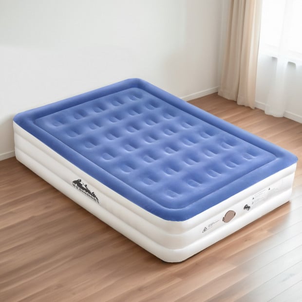 Air Mattress Queen Inflatable Bed 46cm Air Bed Cube Image 7