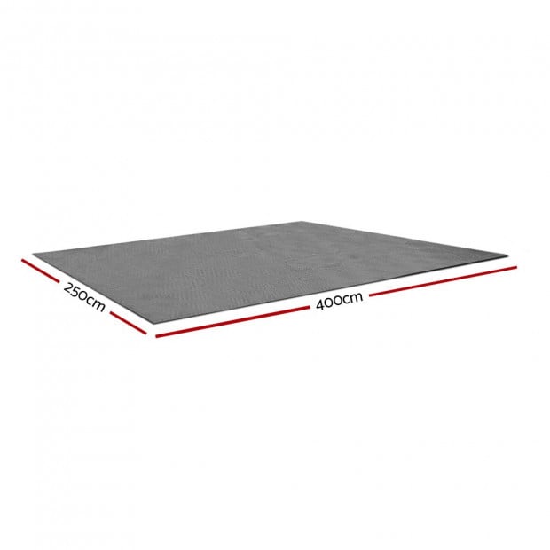 4 X 2.5M Annex Floor Mat - Grey Image 2