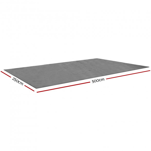 5 X 2.5M Annex Floor Mat - Grey Image 2