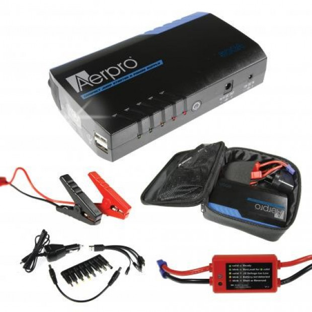 Aerpro AP12000J 500 Amp Portable Jump Starter Kit Image 1