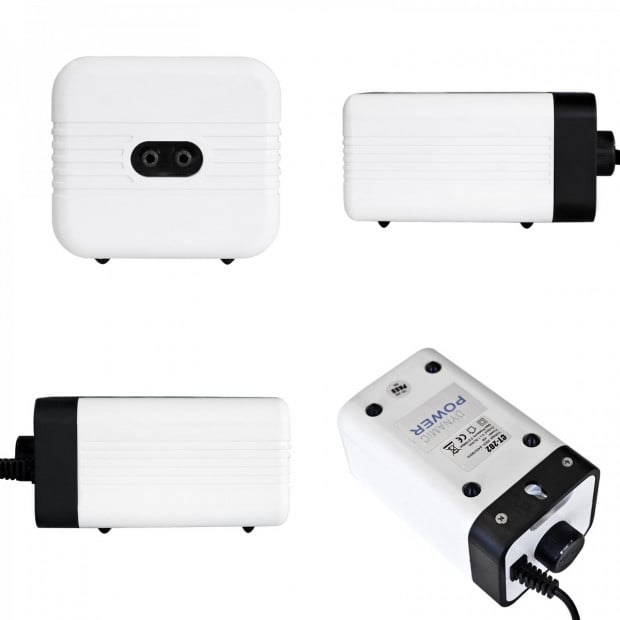 Aquarium Air Pump 2 Outlet 2x 90L/H Image 2