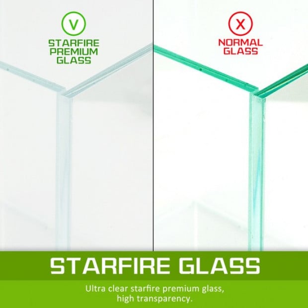 Aquarium Starfire Glass Aquarium Fish Tank 16L Image 3
