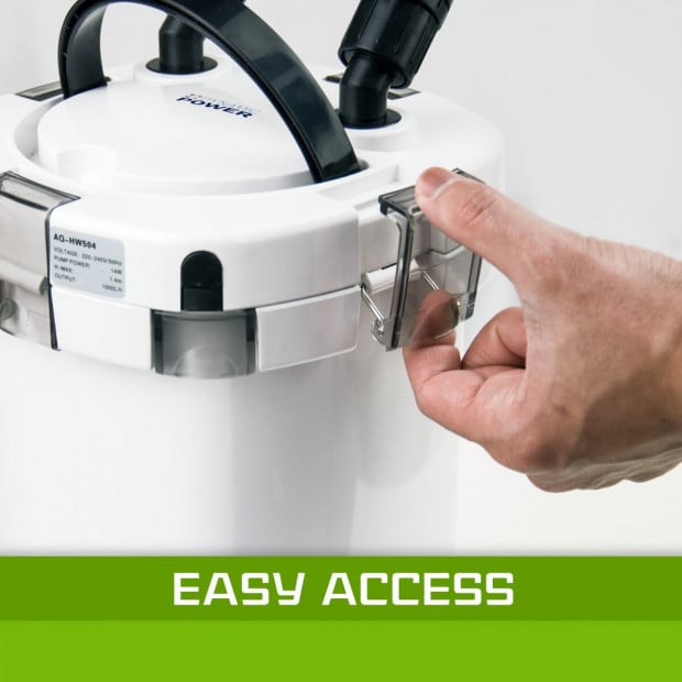 Aquarium External Canister Filter 1000L/H Image 3