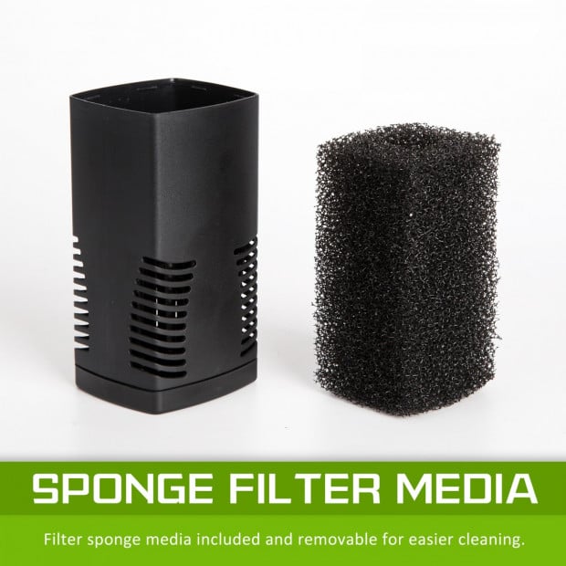 Aquarium Submersible Filter Pump 600L/H Image 7