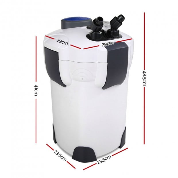Aquarium External Canister Filter Aqua Fish Tank UV Light 2400L/H Image 2