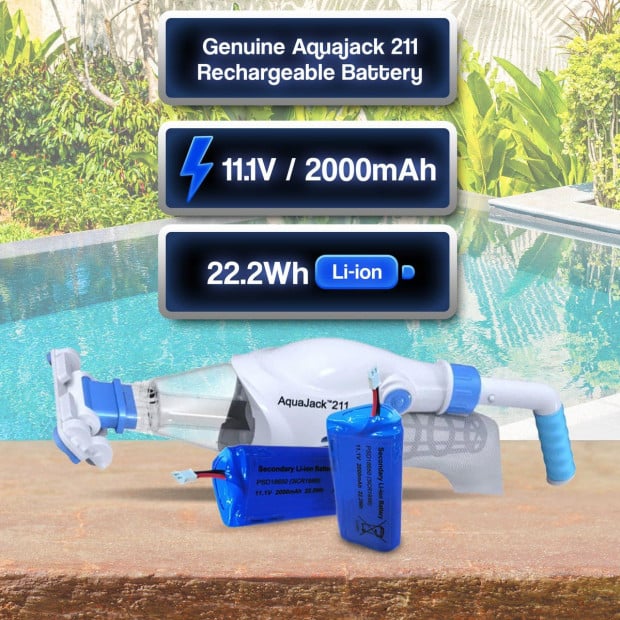 Spare Aquajack 211 Pool Cleaner Rechargeable Replacement Battery Image 3