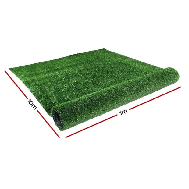 Artificial Grass Synthetic 20 SQM Fake Lawn 17mm 1x10m Image 2