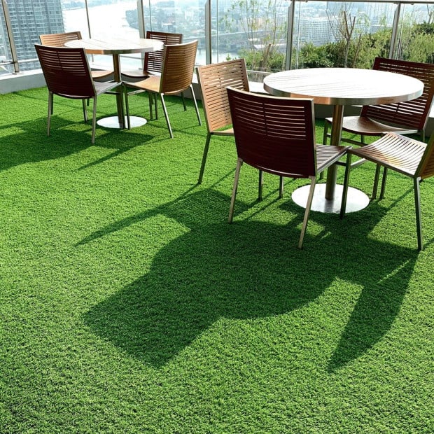 2x10m Artificial Grass Synthetic Fake 20SQM Turf Lawn 17mm Tape Image 8