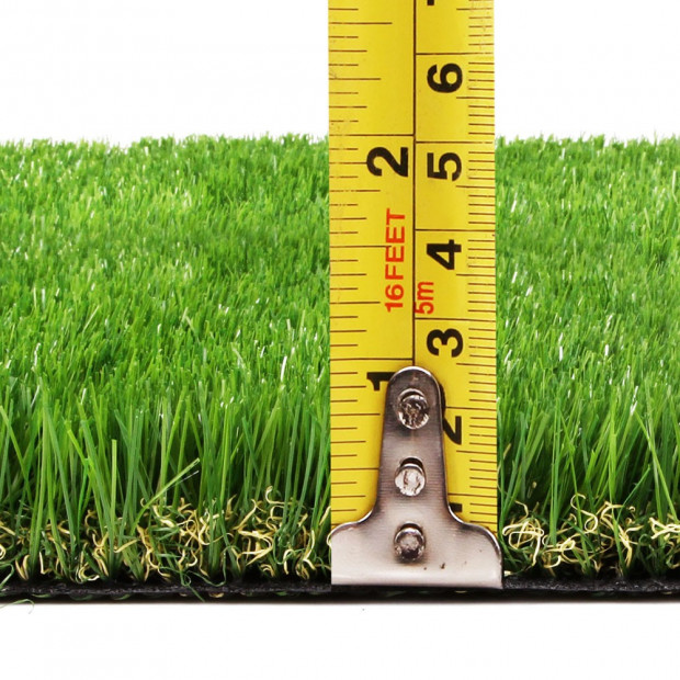 Artificial Grass 10 SQM Polyethylene Lawn Flooring 20mm Olive Image 2