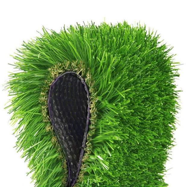Artificial Grass 10 SQM Polyethylene Lawn Flooring 20mm Olive Image 6