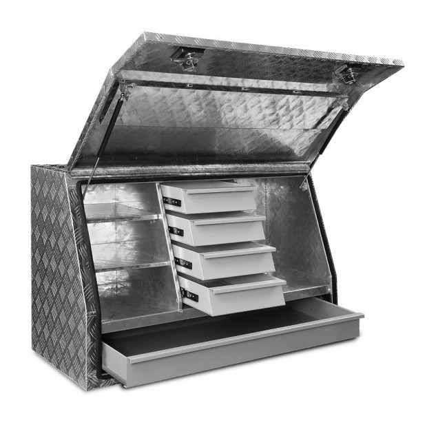 Aluminium Toolbox Generator Tool Box Drawer Truck Canopy Trailer Locks
