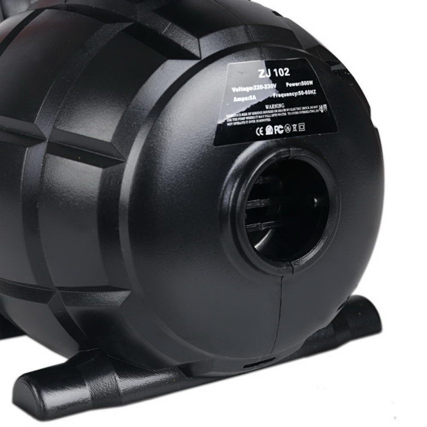 500W Electric Air Pump - Black Image 8