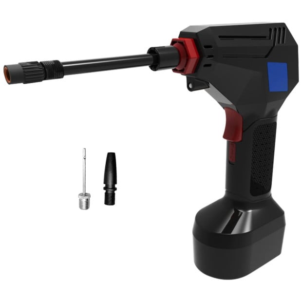 Maxim ATP Tyre Air Pump with LED Light For Cars, Motorbikes and Bicycles Image 3