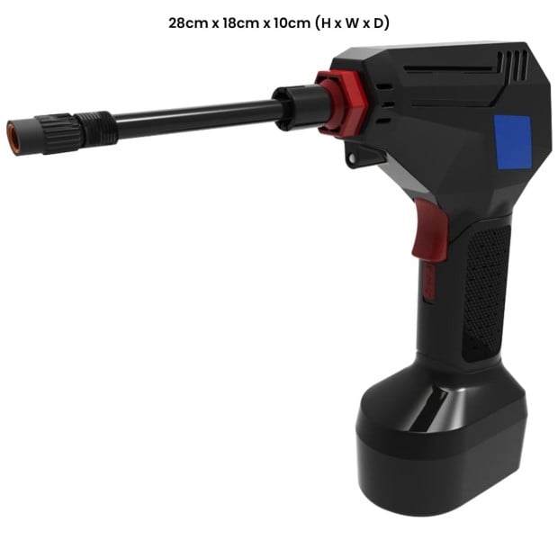 Maxim ATP Tyre Air Pump with LED Light For Cars, Motorbikes and Bicycles Image 4