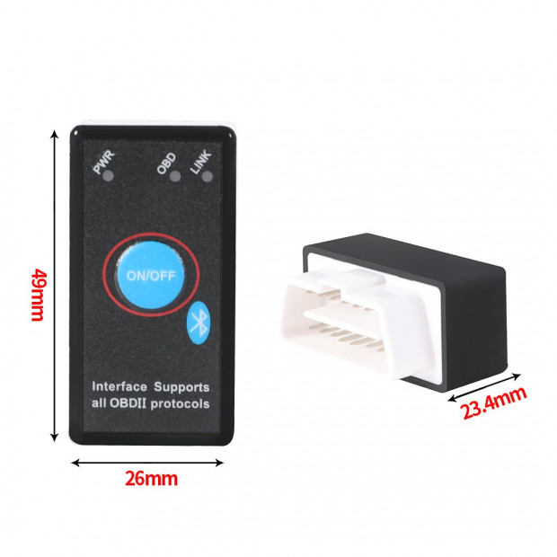 OBD2 Bluetooth Scanner Scan IOS Android Diagostic Code Reader Image 3