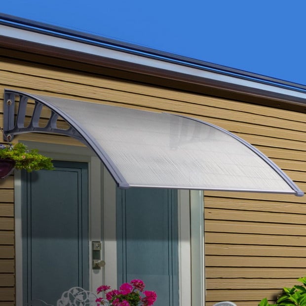 Window Door Awning Canopy Outdoor Patio Sun Shield 1.5mx4m Clear Image 7