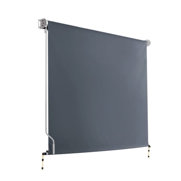 Outdoor Blind Privacy Screen Roll Down Awning Canopy Window 1.5x2.5m
