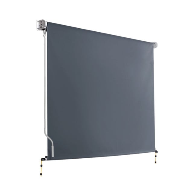Outdoor Roller Blinds Roll Down Shade Retractable Window 2.1x2.5m