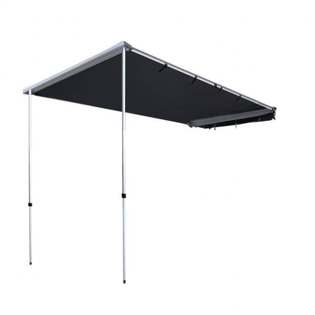 Car Shade Awning 2.5 x 3M - Charcoal Black
