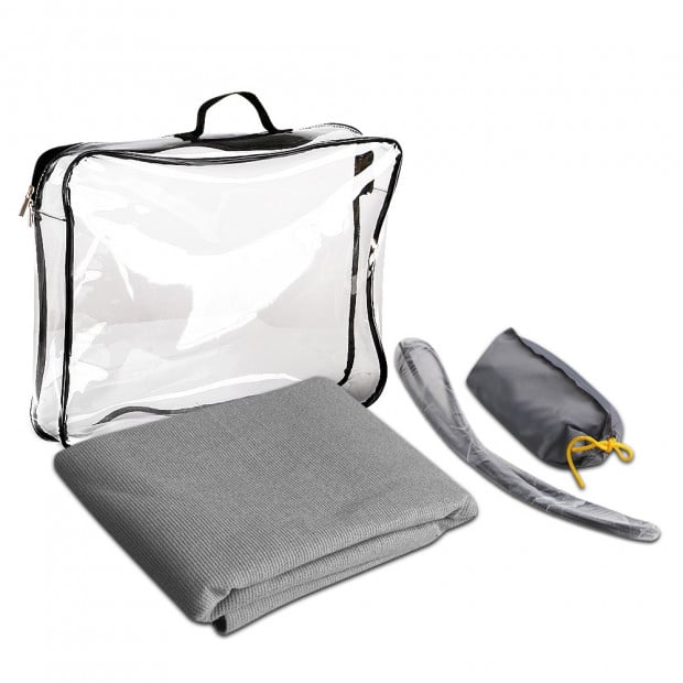 Caravan Roll Out Awning 3.7 x 1.8M - Grey