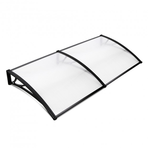 1m x 2.4m Window Door Awning Canopy Rain Cover Sun Shield